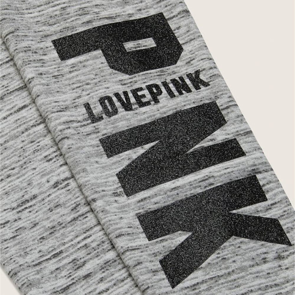 Victoria's Secret Pink High Waist Full Length V Winter Legging Gray NWT SZ M - Picture 4 of 6